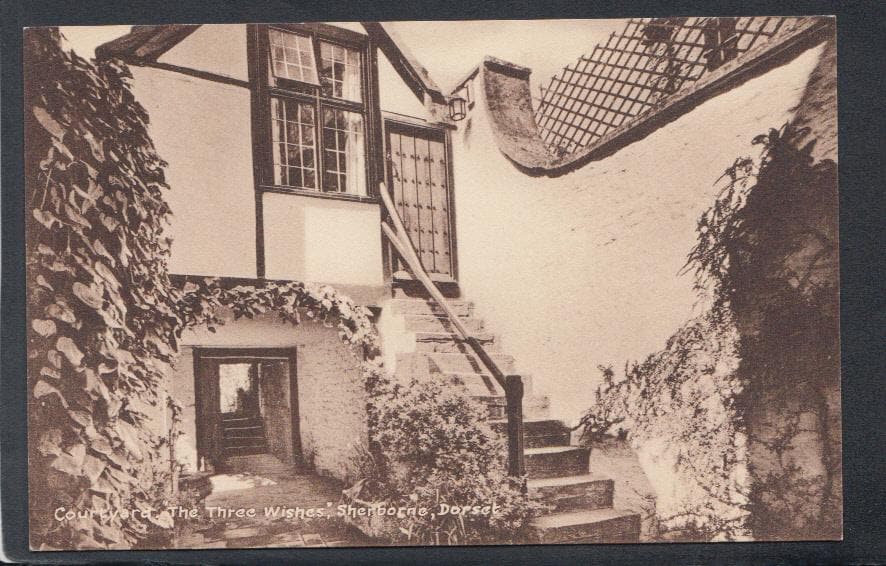 Dorset Postcard - Courtyard, 