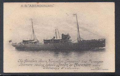 Shipping Postcard - S.S.
