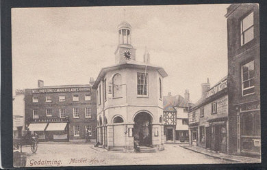 Surrey Postcard - Godalming - Market House, 1905 - Mo’s Postcards 