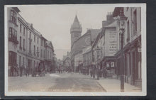 Load image into Gallery viewer, Wales Postcard - Cross Street, Abergavenny, 1906 - Mo’s Postcards 
