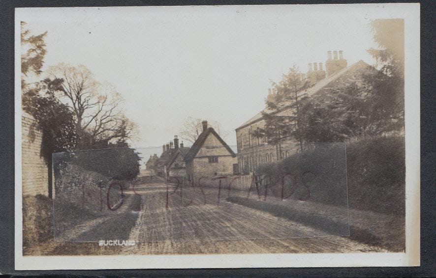 Oxfordshire Postcard - Buckland Village - Mo’s Postcards 