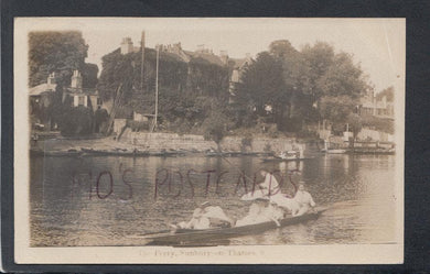 Surrey Postcard - The Ferry, Sunbury-On-Thames, 1910 - Mo’s Postcards 