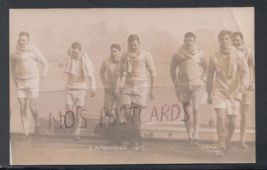 Sports Postcard - Rowing - The Cambridge Rowing Crew, 1907 - Mo’s Postcards 