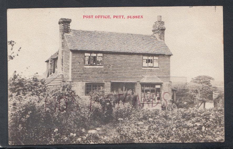 Sussex Postcard - Post Office, Pett, 1907 - Mo’s Postcards 