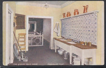 Load image into Gallery viewer, Royalty Postcard - The Queen&#39;s Dolls House - Housemaid&#39;s Closet - Mo’s Postcards 
