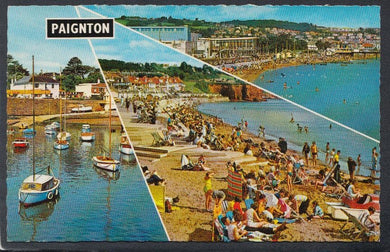 Devon Postcard - Views of Paignton - Mo’s Postcards 