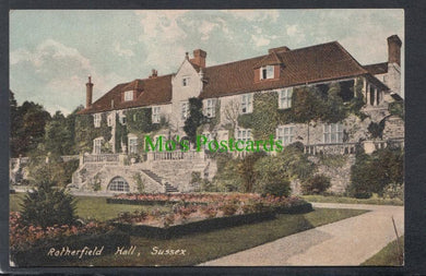 Sussex Postcard - Rotherfield Hall, 1907 - Mo’s Postcards 