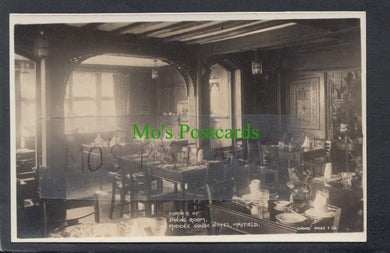 Sussex Postcard - Corner of Dining Room, Middle House Hotel, Mayfield - Mo’s Postcards 