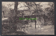 Load image into Gallery viewer, Wales Postcard - Shaky Bridge, River Ithon, Llandrindod Wells - Mo’s Postcards 

