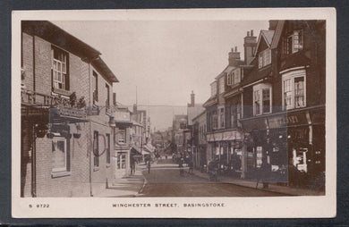 Hampshire Postcard - Winchester Street, Basingstoke - Mo’s Postcards 