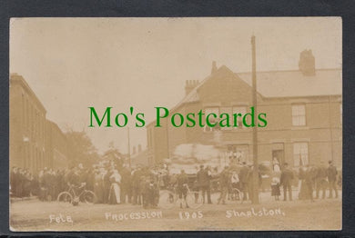 Fete Procession at Sharlston, Yorkshire
