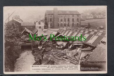 Lower Mills, Holmfirth Floods, Yorkshire