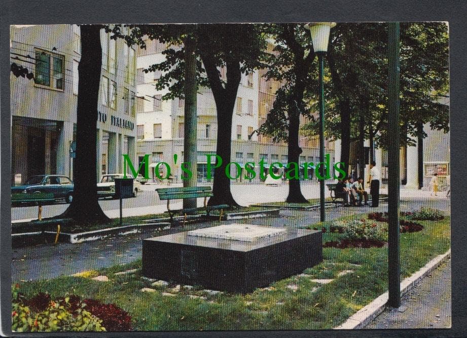 A.Stradivari's Tombstone, Cremona, Italy