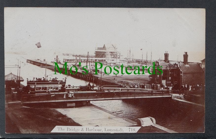 The Bridge & Harbour, Lowestoft, Suffolk