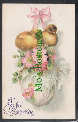 Greetings Postcard - A Joyful Eastertide - Chicks