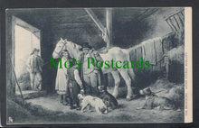 Load image into Gallery viewer, Art Postcard - The Reckoning, After George Morland
