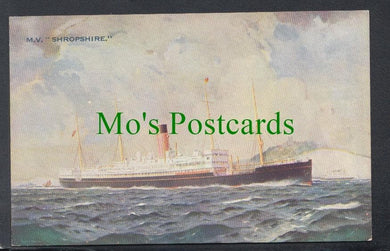 Shipping Postcard -M.V.