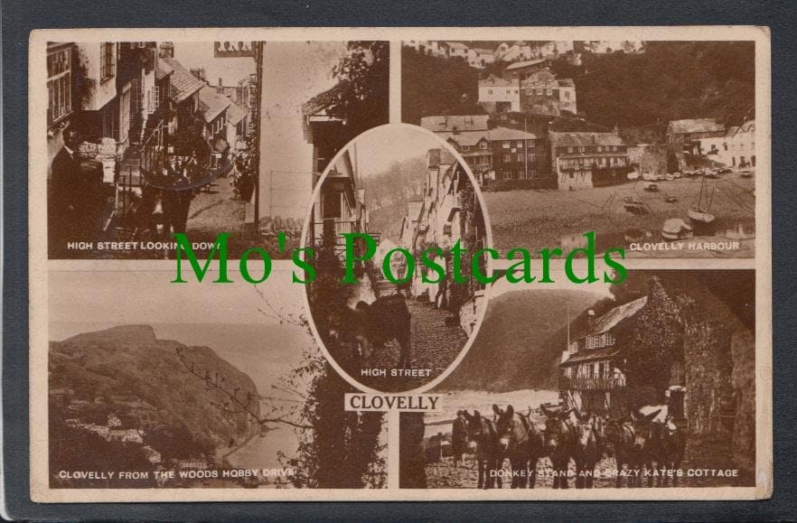 Views of Clovelly, Devon