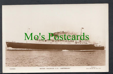 Shipping Postcard - British Railways S.S.