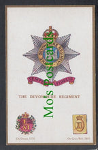 Load image into Gallery viewer, Military Postcard -The Devonshire Regiment

