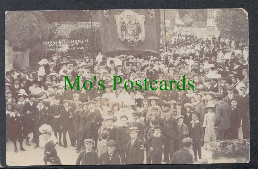 Burwell Church Parade, 1909, Cambridgeshire