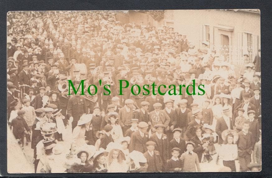 Soham Church Parade, 1909, Cambridgeshire