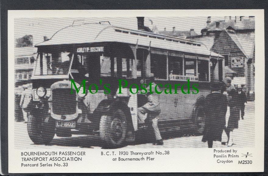 B.C.T.1930 Thornycroft Bus at Bournemouth Pier