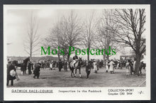 Load image into Gallery viewer, Horse Racing Postcard - Gatwick Race Course
