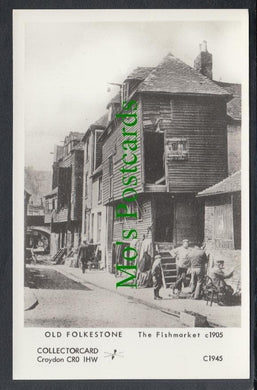 The Fishmarket c1905, Old Folkestone, Kent