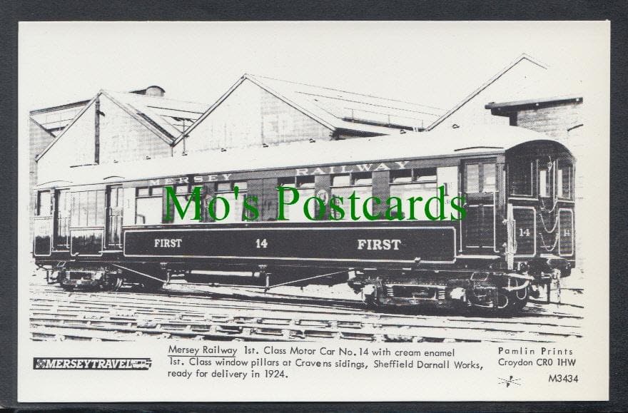 Trains - Mersey Railway 1st Class Motor Car