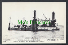 Load image into Gallery viewer, Military Postcard - &quot;Spud&quot; Pierhead off Arromanches
