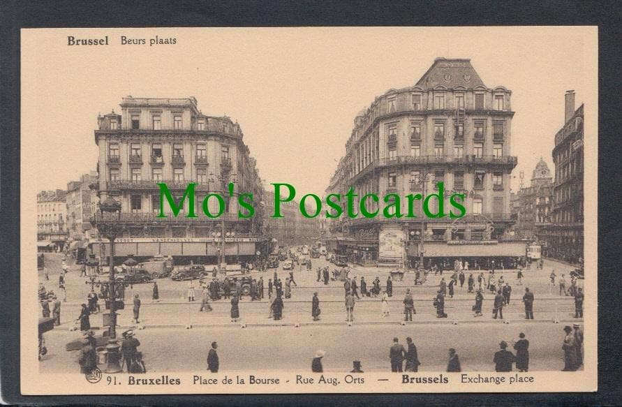 Place De La Bourse, Brussels, Belgium