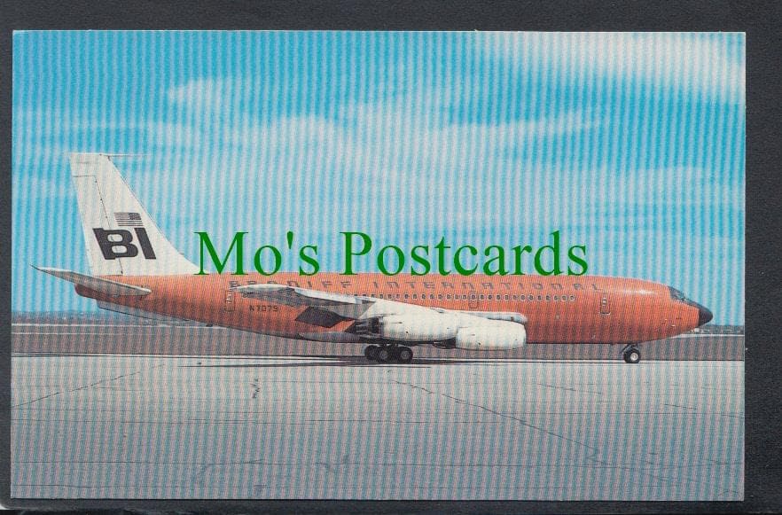 Aviation Postcard - Braniff International Boeing Aeroplane