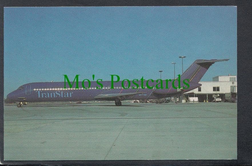 Aviation Postcard - Transtar McDonnell Douglas Aeroplane