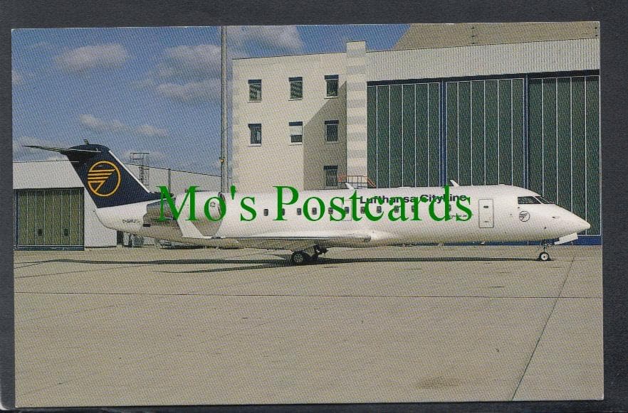 Aviation Postcard - Canadair CL600RJ Aeroplane