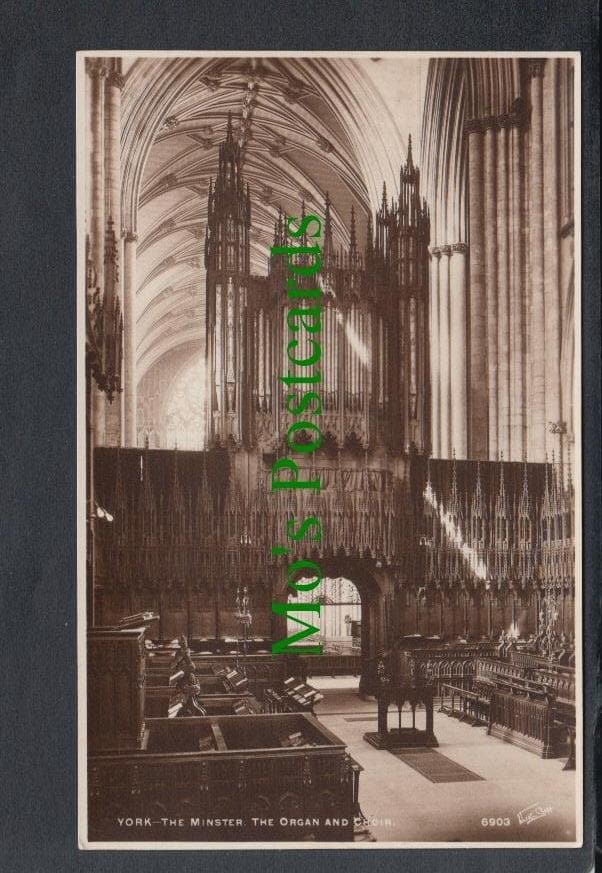 The Organ and Choir, York Minster