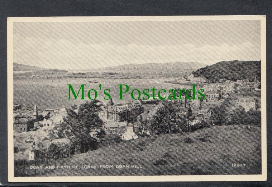 Oban and Firth of Lornie From Oban Hill