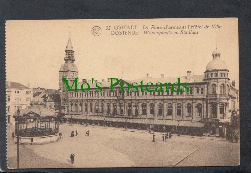 Wapenplaats En Stadhuis, Ostend, Belgium