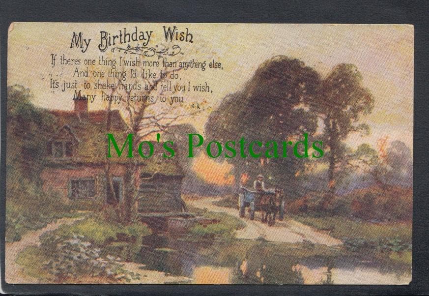 Greetings Postcard - My Birthday Wish