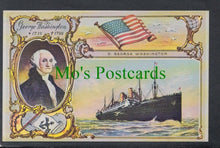 Load image into Gallery viewer, Shipping Postcard - The George Washington Liner
