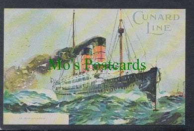 Shipping Postcard - Cunard Line, Campania