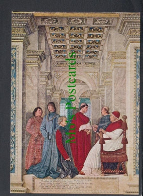 Art Postcard - Sixtus IV and Platina, Melozzo Da Forli