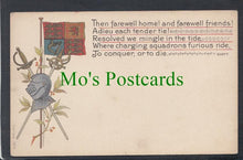 Load image into Gallery viewer, Heraldic Postcard - Military Themed
