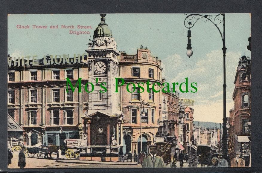 Clock Tower & North Street, Brighton, Sussex