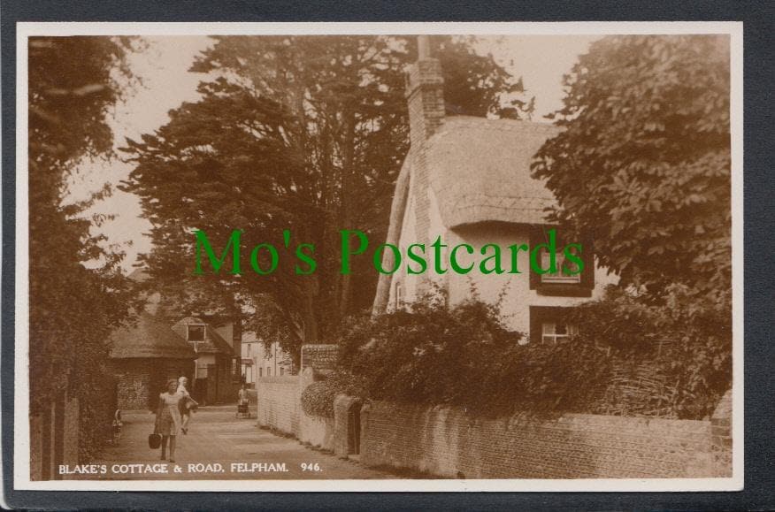 Blake's Cottage and Road, Felpham, Sussex