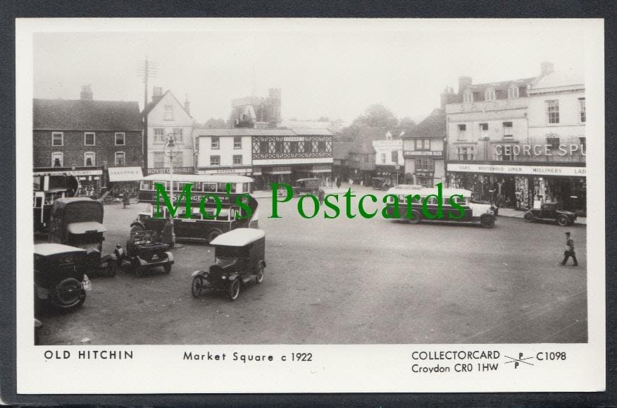 Market Square c1922, Old Hitchin, Hertfordshire