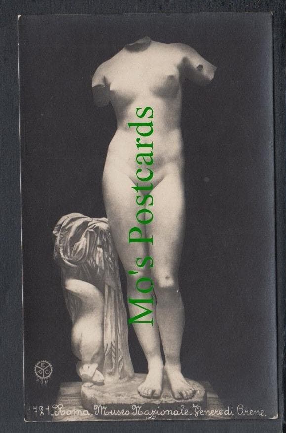 Art Postcard - Sculpture - Roma Museo