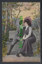 Load image into Gallery viewer, Glamour Postcard - Romantic Couple
