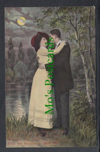 Load image into Gallery viewer, Glamour Postcard - Romantic Couple
