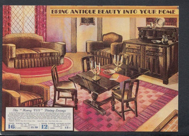 Advertising Postcard - Bolsom's Furniture Catalogue